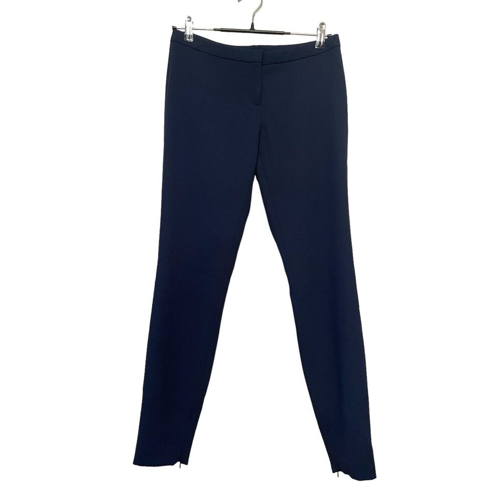 No. 21 Slim Dress Trouser Pants Women Size EU 40 US Small Navy Blue Skinny NWT